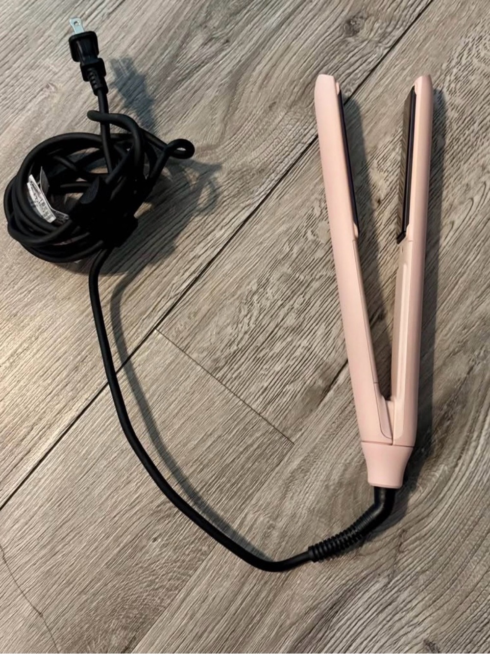 L’Ange Hair Straight Forward Titanium 1” Flat Iron